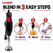Kenwood Hand Blender with Stainless-Steel Blade